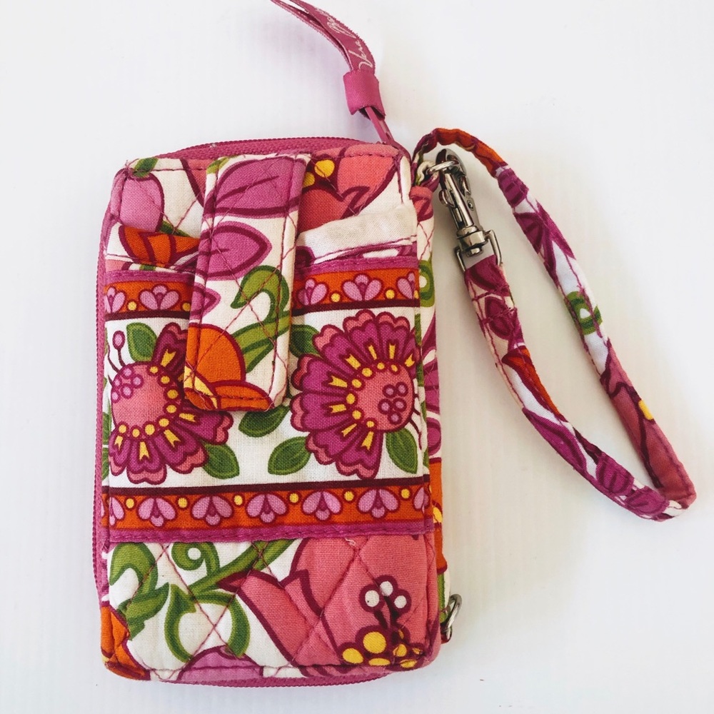 VERA BRADLEY Lilli Bell botanical wallet/wristlet